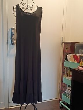 Beautiful Attitudes By Renee Black Maxi Sleeveless Dress - Classic Women's Dress